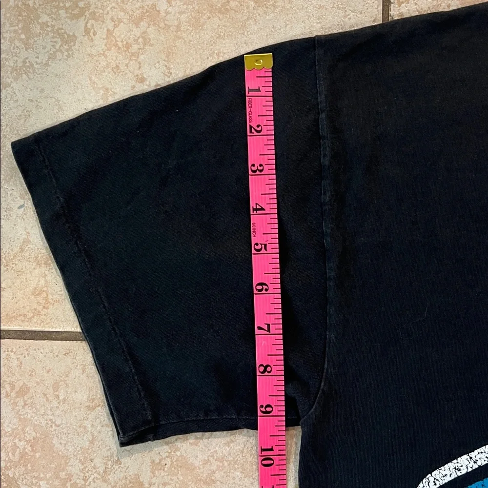 Vintage Hanes Single Stitch 90s NHL San Jose Sharks‎ Black Tshirt, Adult Large